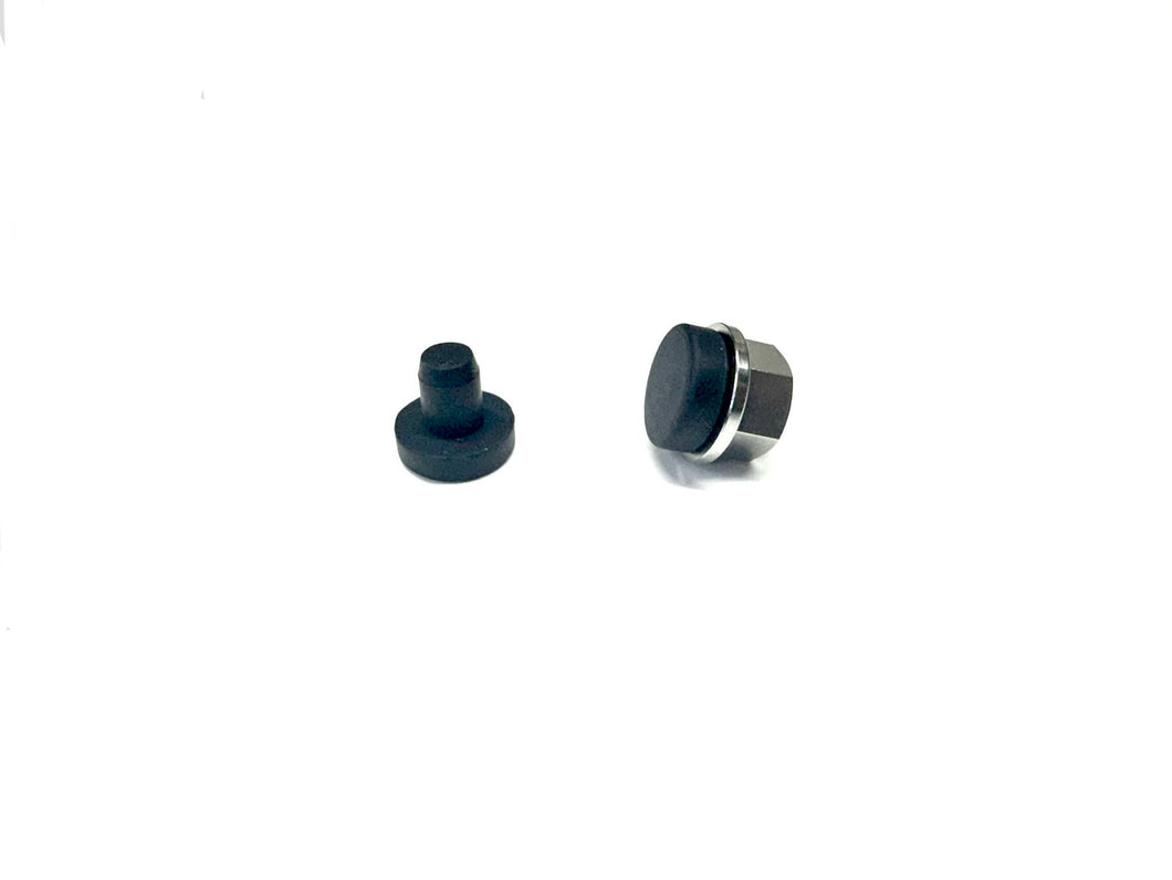 Rubber M8 Plug 12mm