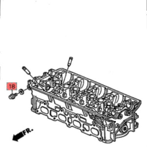 B H Series B16 B17 B18 B20 H22 Head Sealing Bolt & Washer