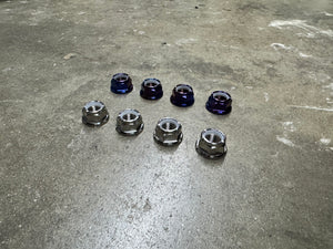 EF DA EG DC DB Front Upper Control Arm Nut Package